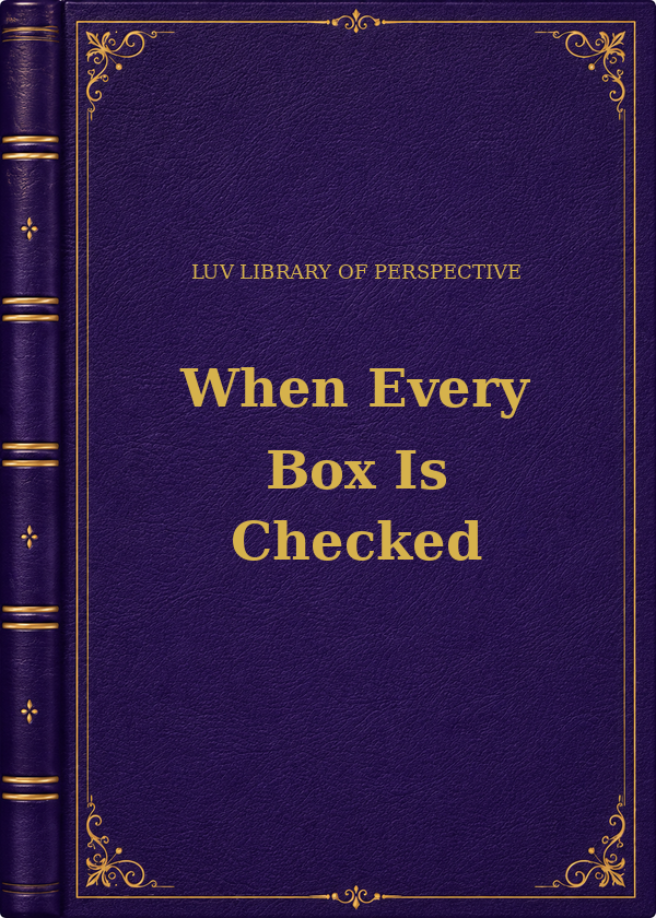 When Every Box Is Checked book cover
