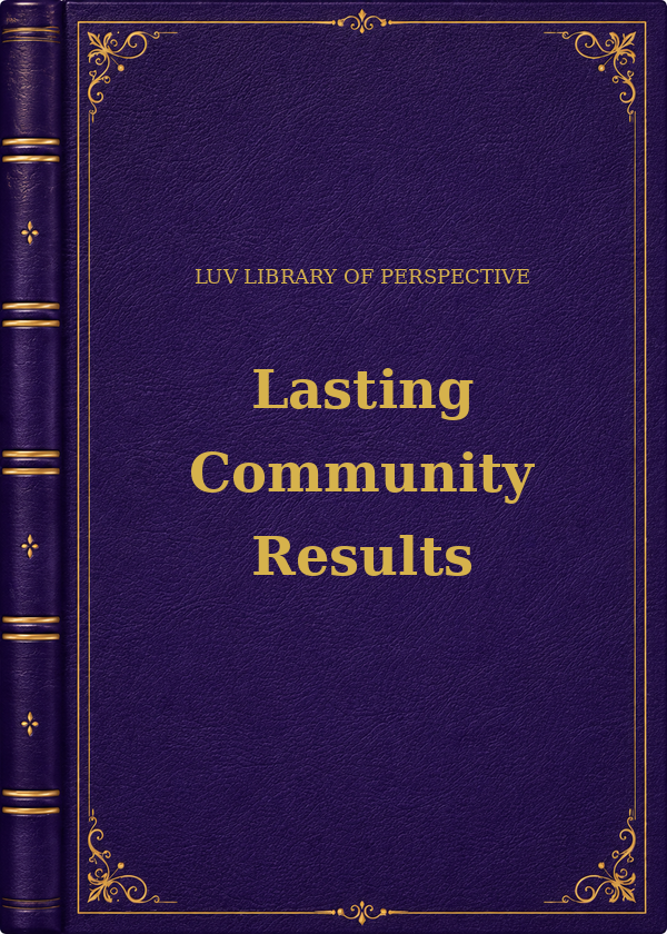 Lasting Community Results book cover