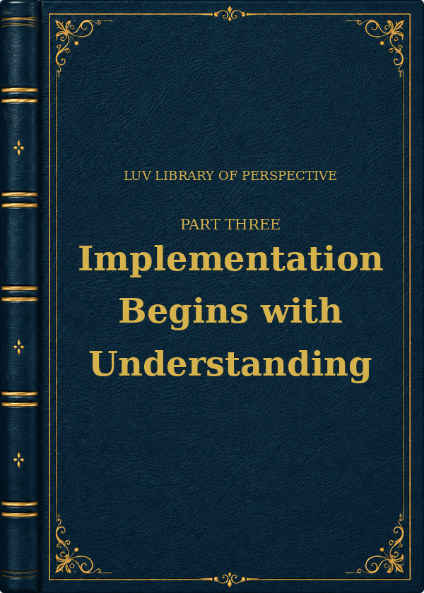 Part Three — Implementation Begins with Understanding book cover