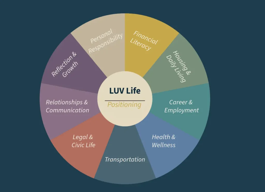 LUV Life Positioning Wheel